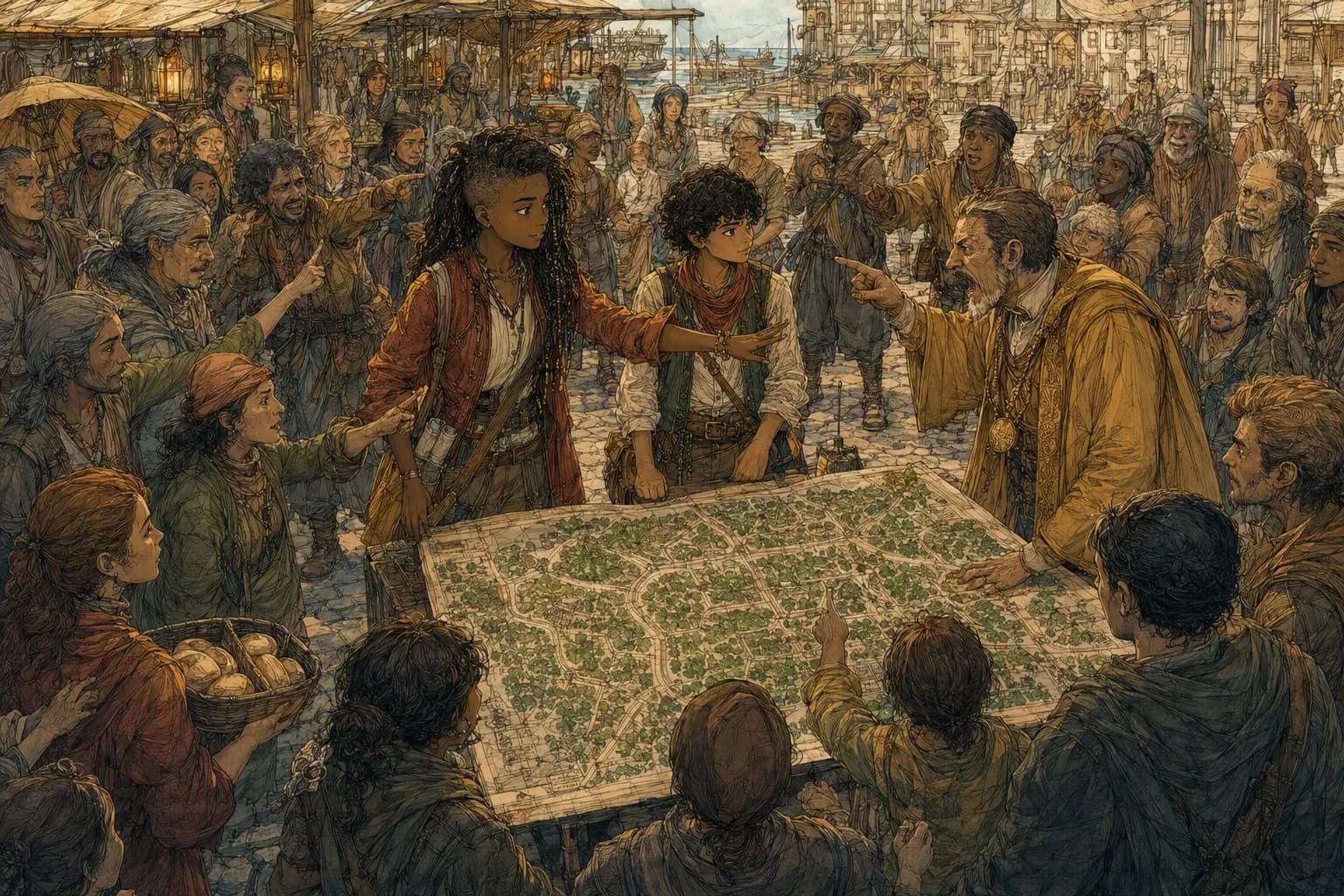 Ivo defends the consent-based map while townspeople recognize their Northbank neighbors